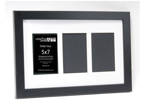 5x7 3 opening picture frame